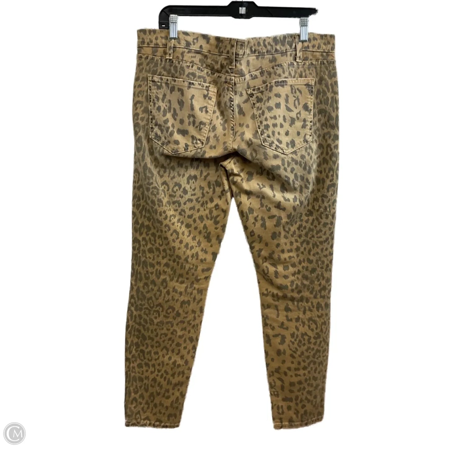 Jeans Skinny By Current/elliott In Brown, Size: 14