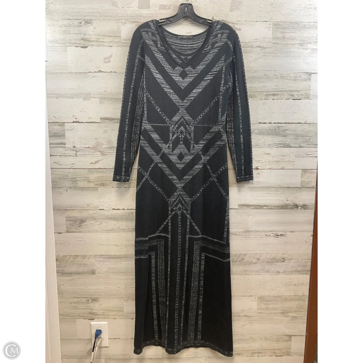 Dress Casual Maxi By Peruvian Connection In Black, Size: S