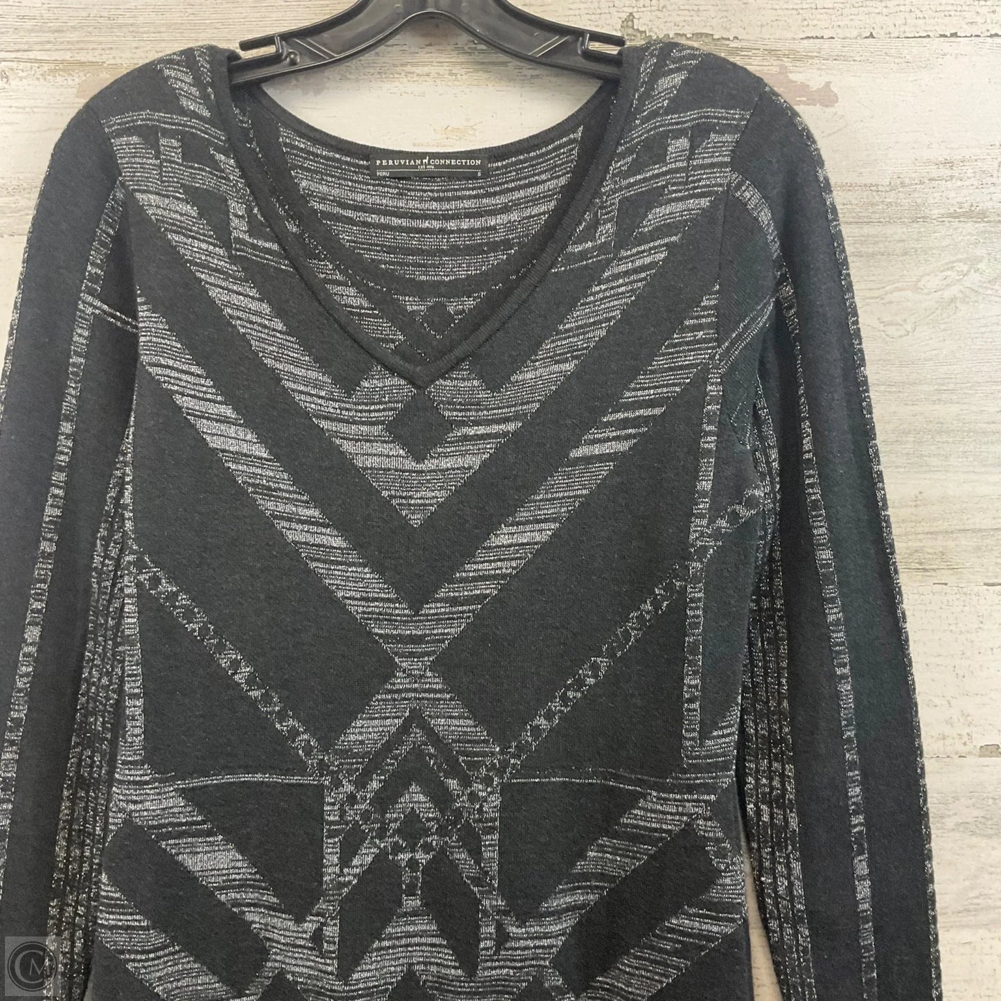 Dress Casual Maxi By Peruvian Connection In Black, Size: S