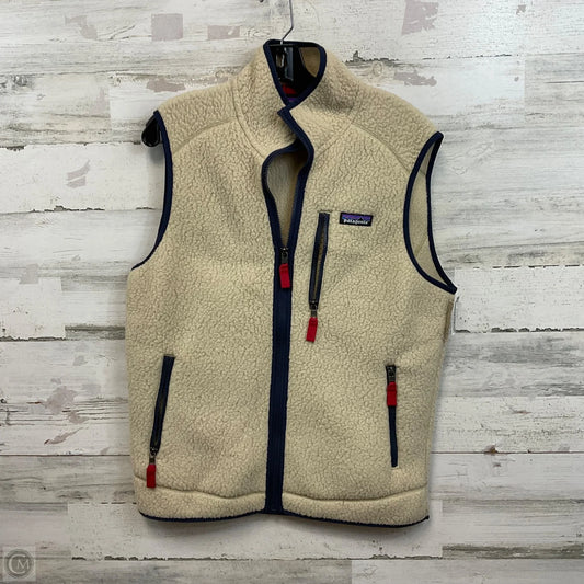 Vest Fleece By Patagonia In Cream, Size: M