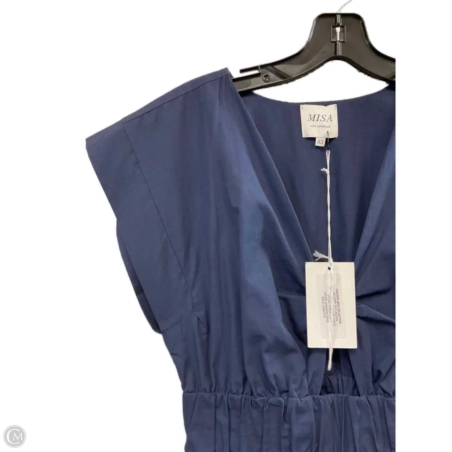 Dress Casual Midi By MISA In Blue, Size: Xs
