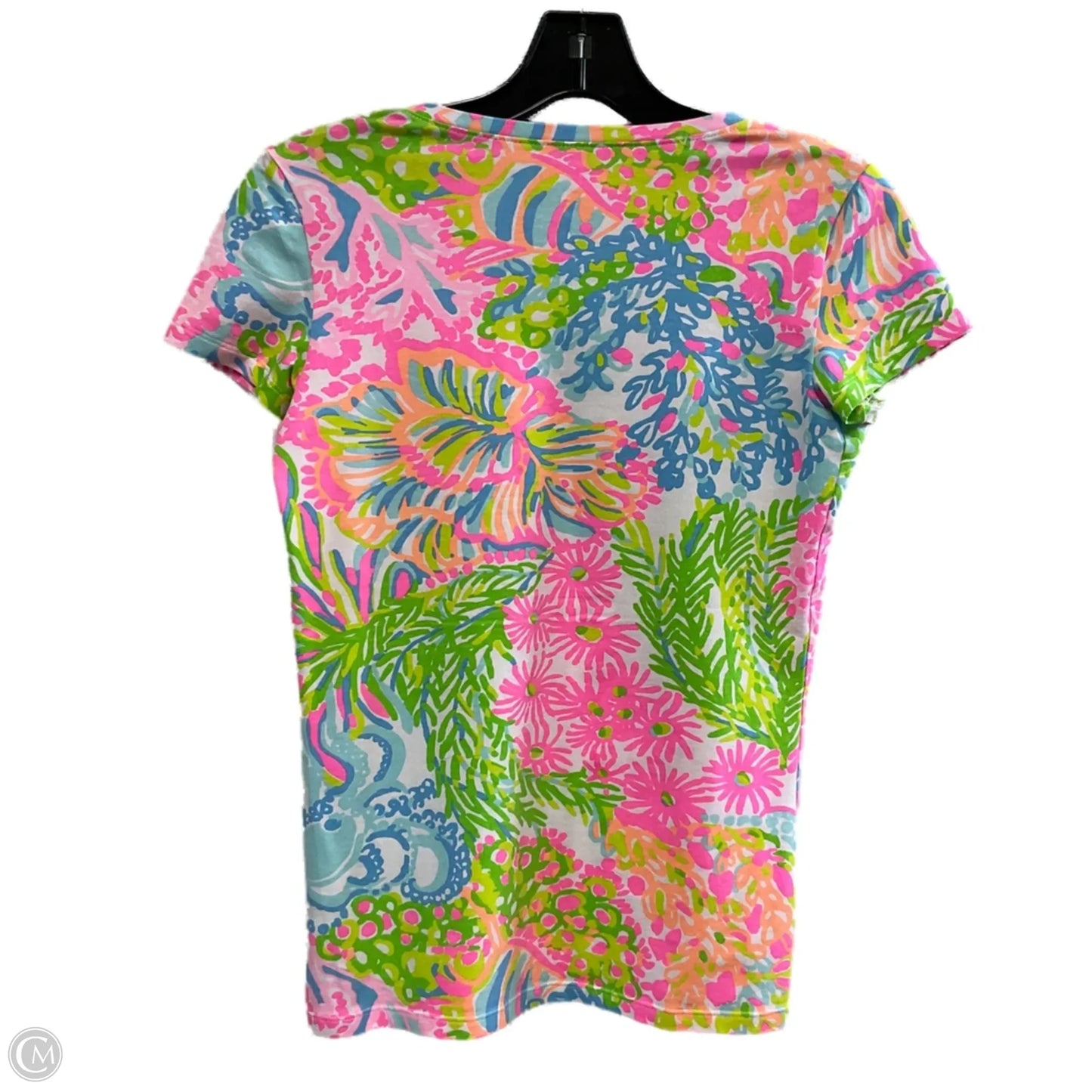 Top Short Sleeve By Lilly Pulitzer In Pink, Size: Xs