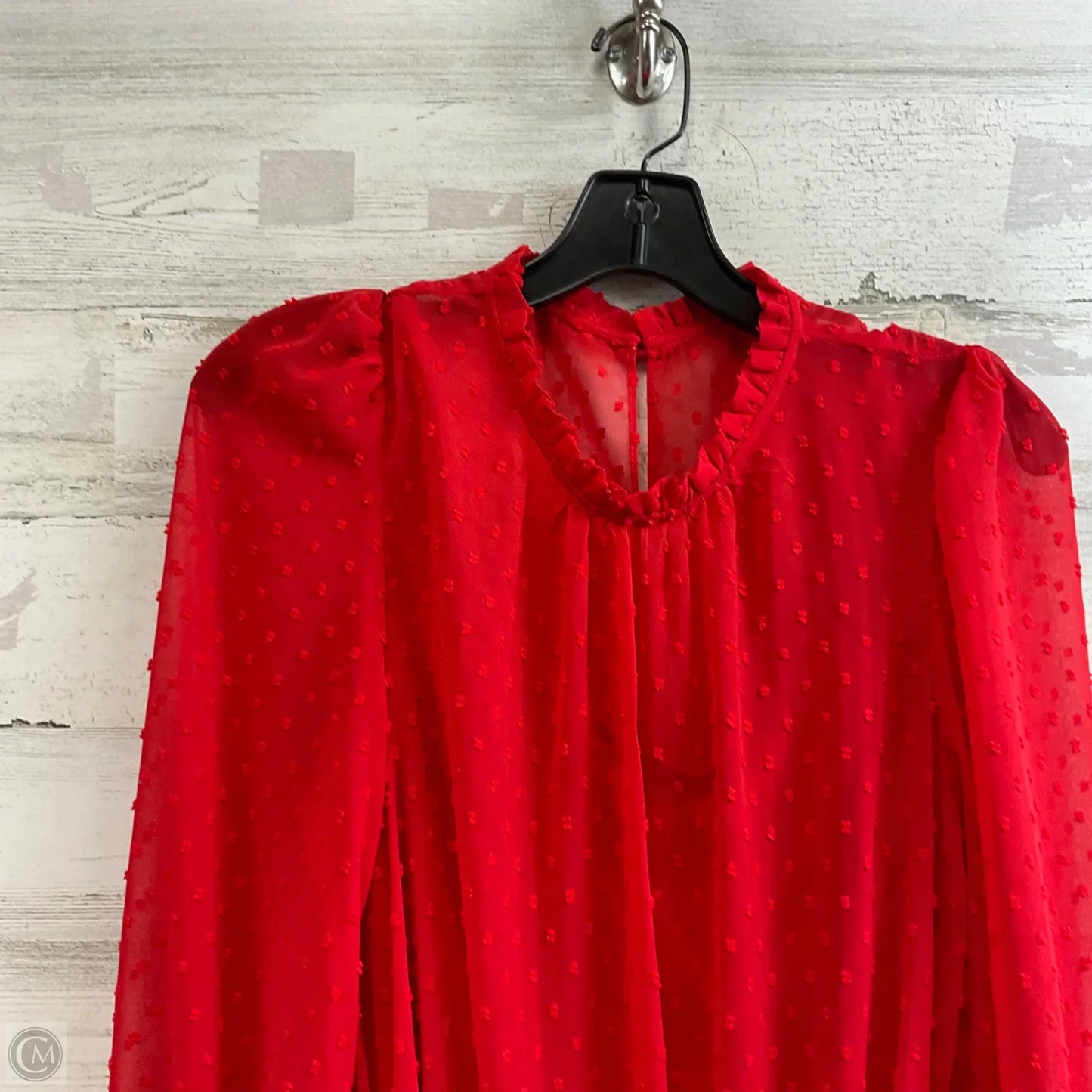 Dress Casual Short By Cma In Red, Size: S