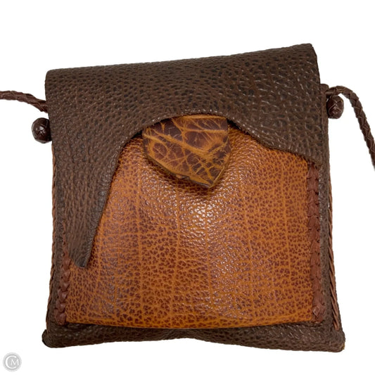 Crossbody Leather By Cma, Size: Medium
