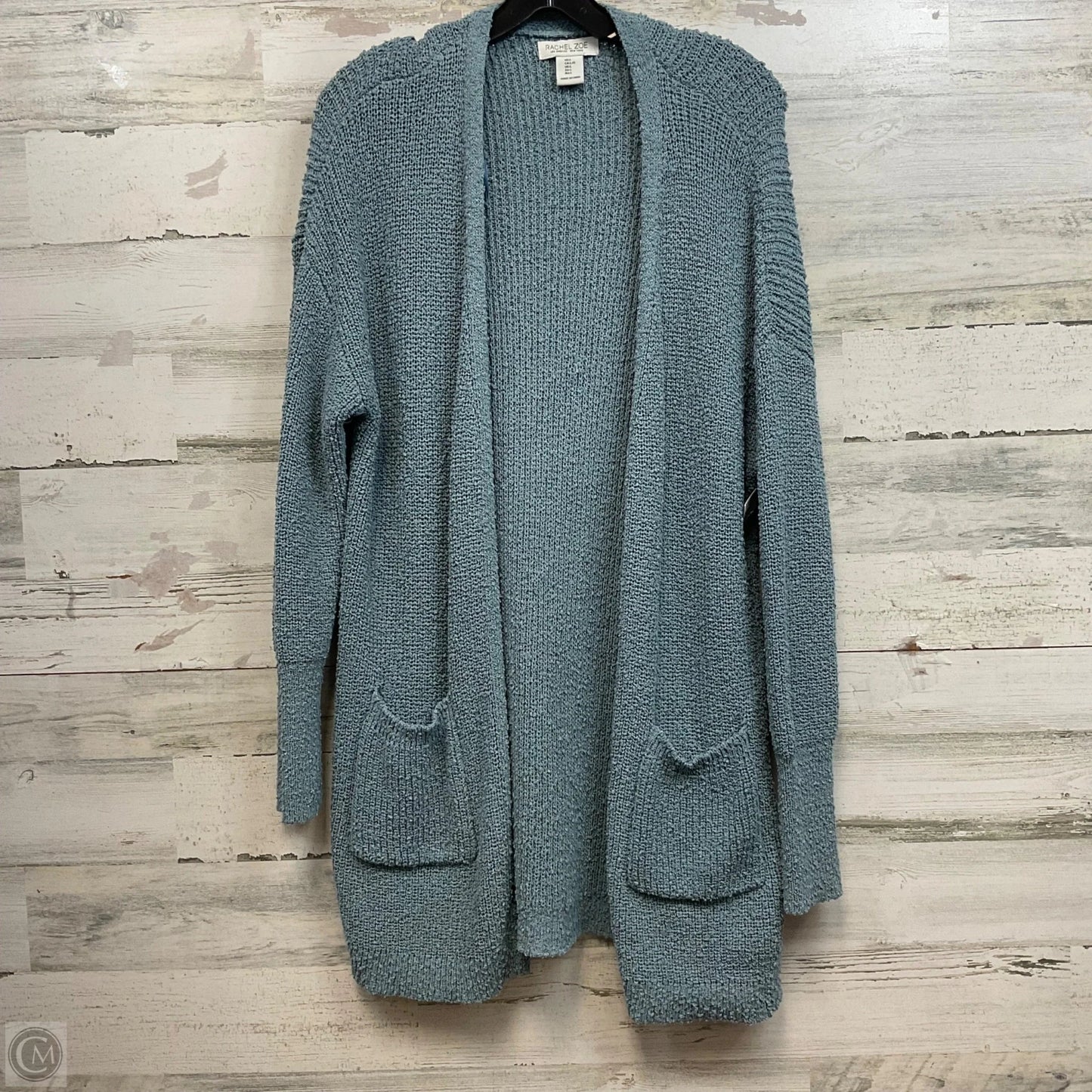 Sweater Cardigan By Rachel Zoe In Green, Size: L