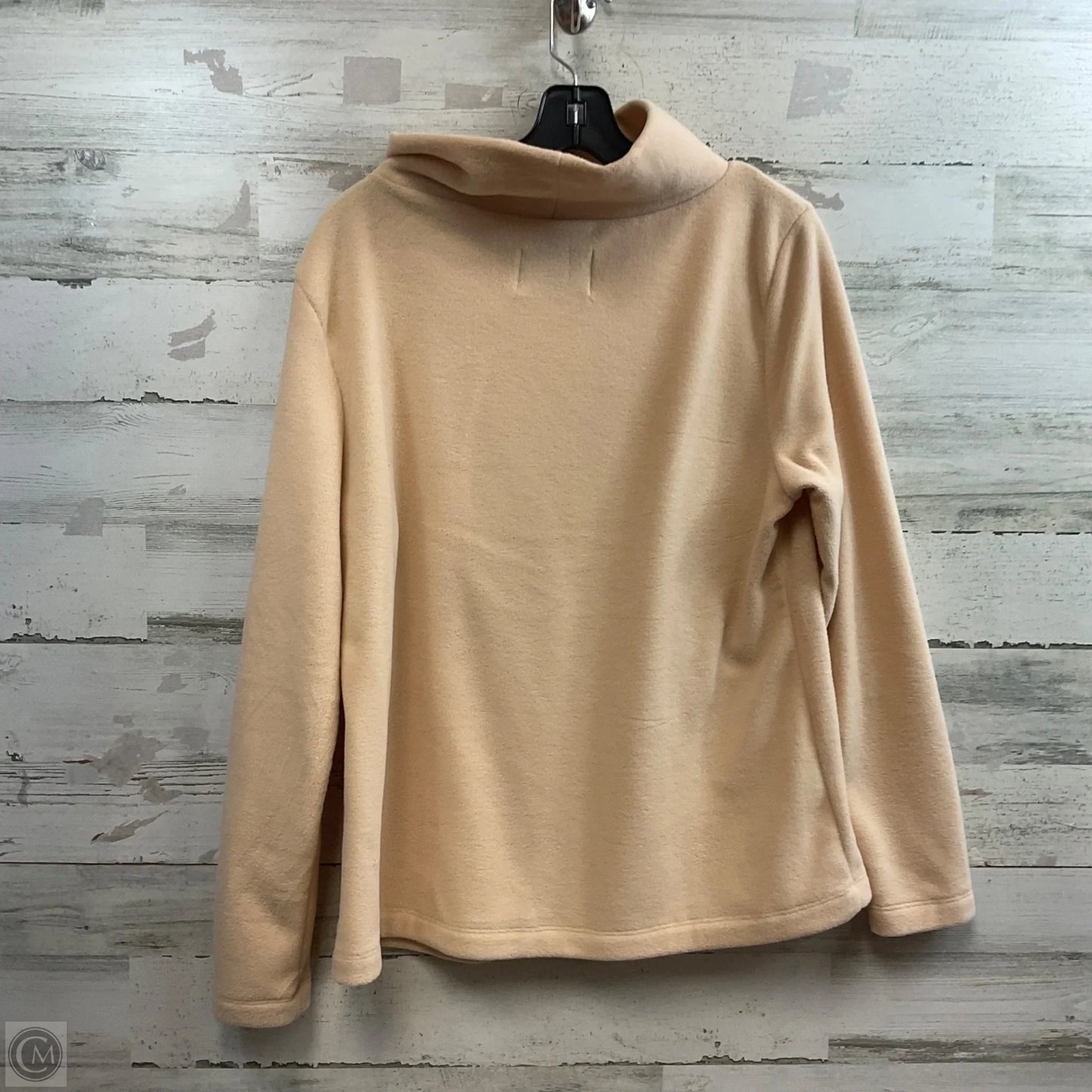 Top Long Sleeve By DUDLEY STEPHENS In Beige, Size: Xxl