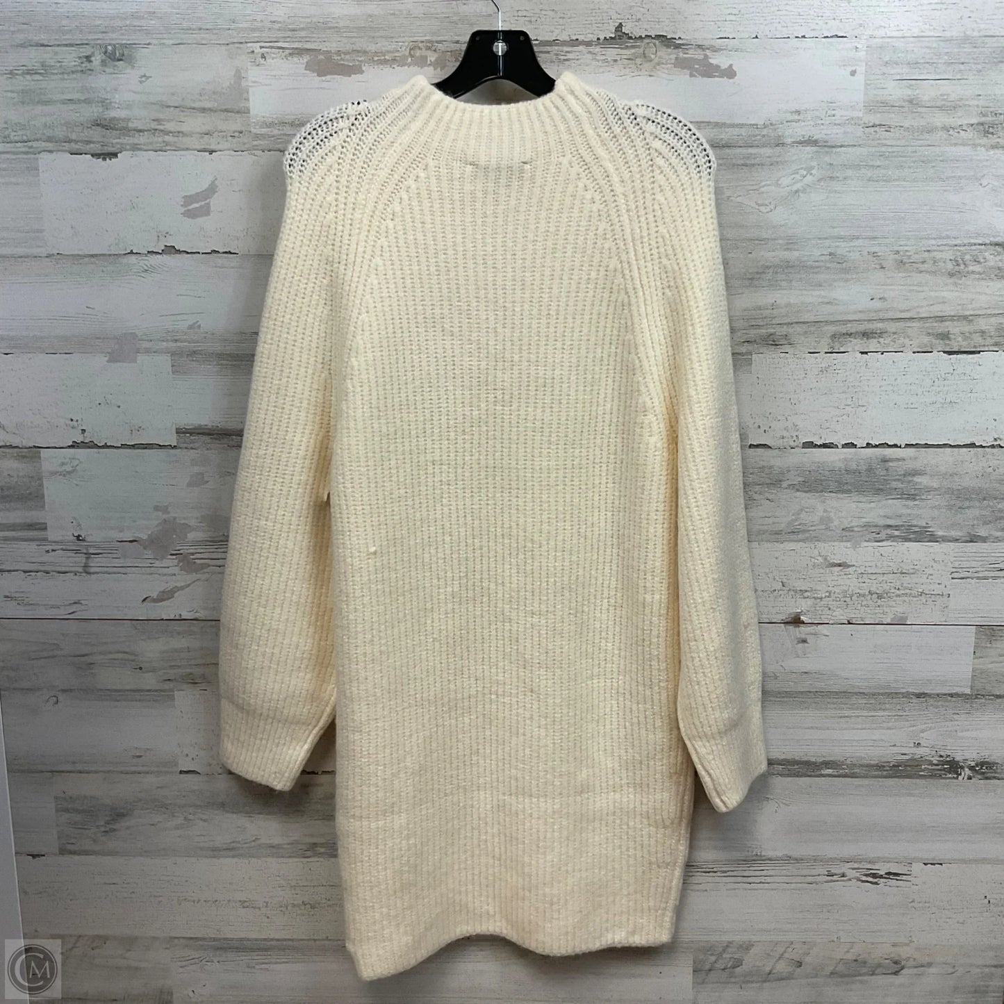 Dress Sweater By Express In Cream, Size: S
