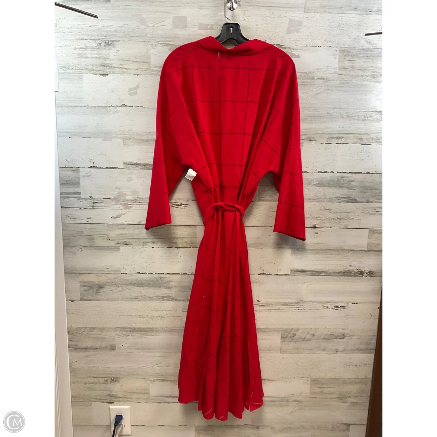 Dress Casual Maxi By Akris In Red, Size: Xl