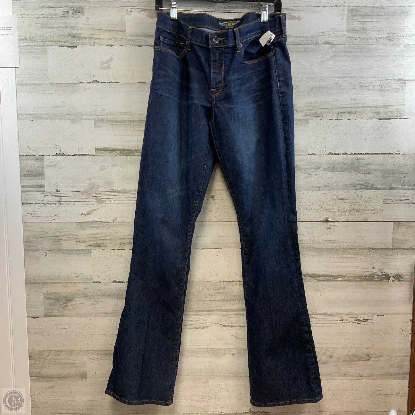 Jeans Boot Cut By Lucky Brand In Blue Denim, Size: 10