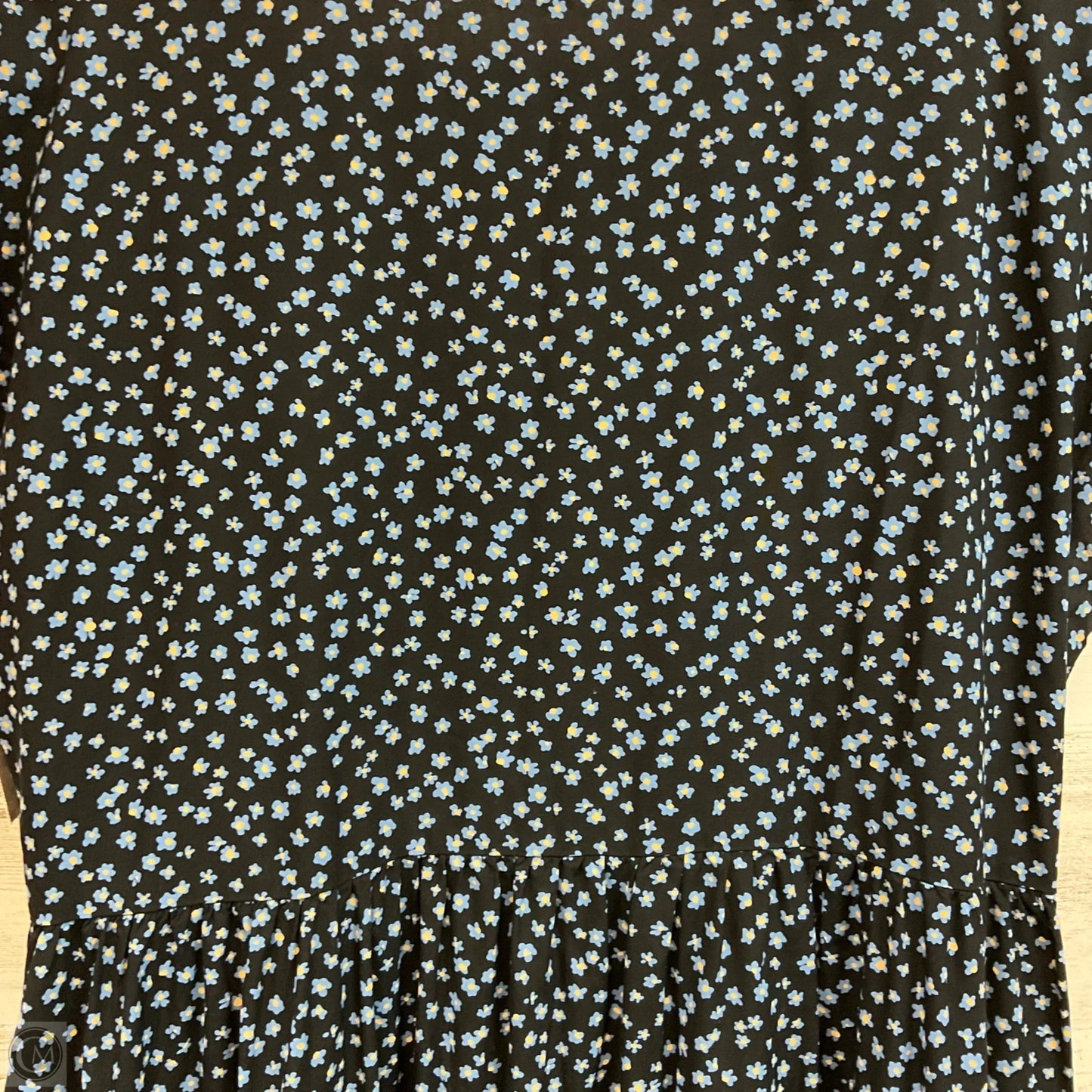 Dress Casual Midi By Madewell In Blue, Size: Xl