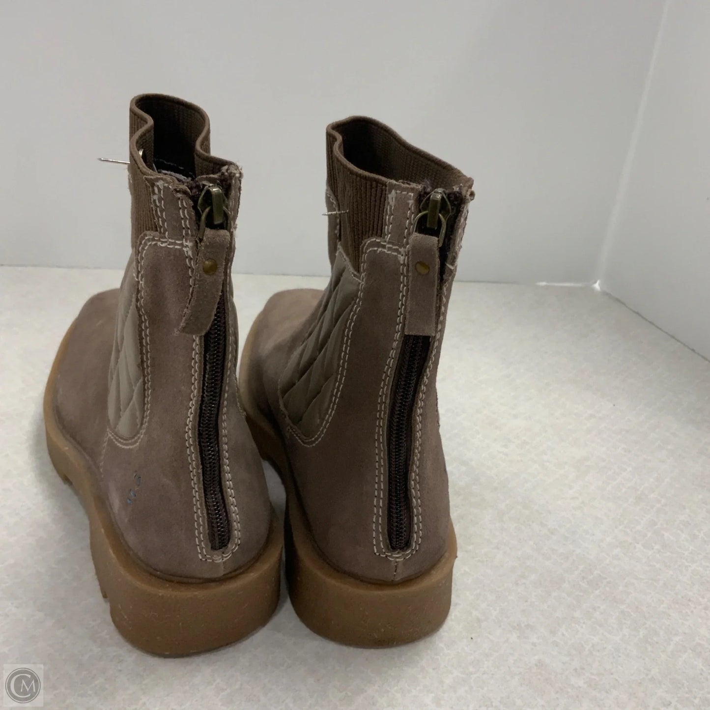 Boots Ankle Heels By Bed Stu In Brown, Size: 8.5
