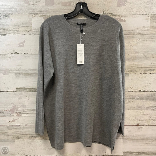 Sweater By Eileen Fisher In Grey, Size: S