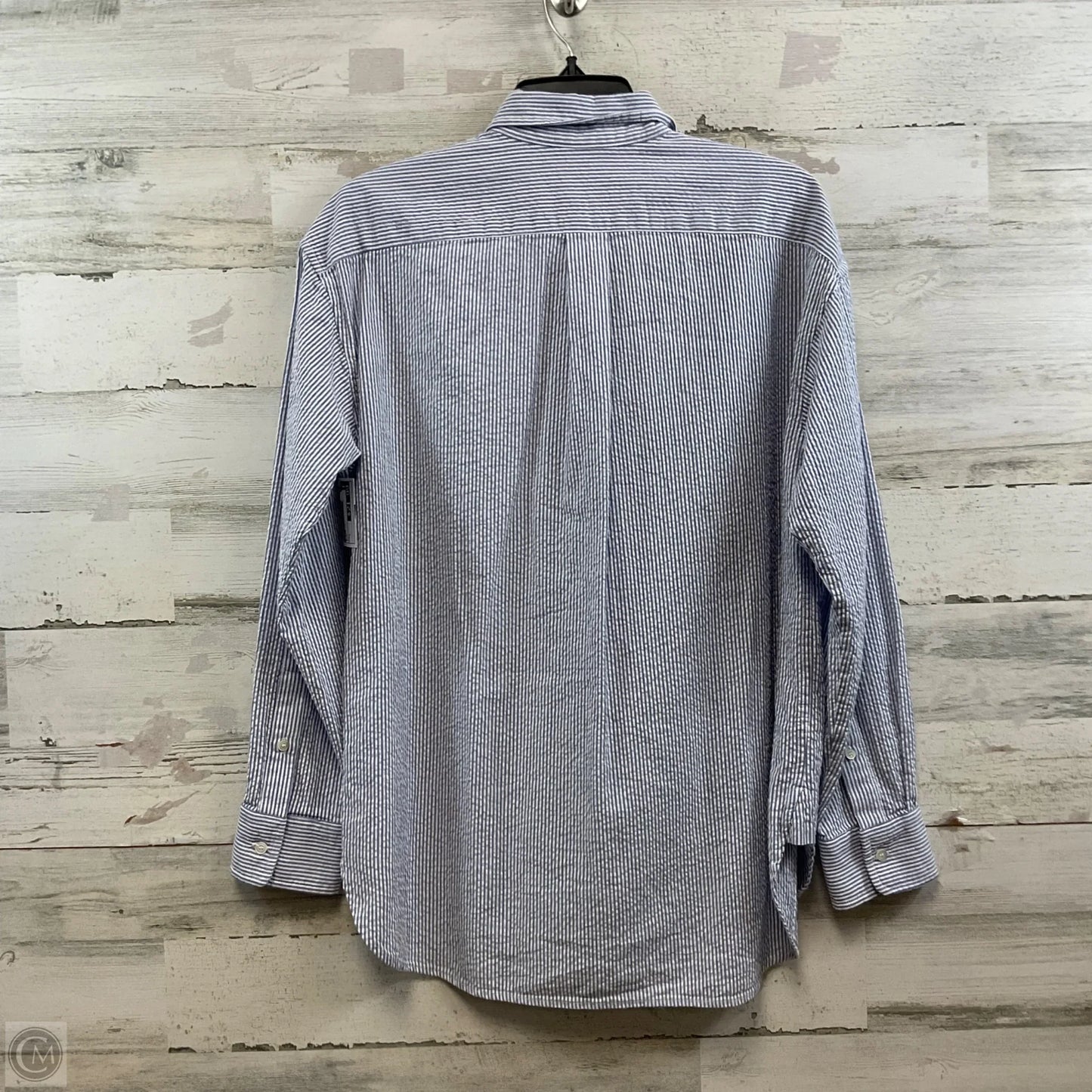 Blouse Long Sleeve By J Mclaughlin In Blue, Size: L