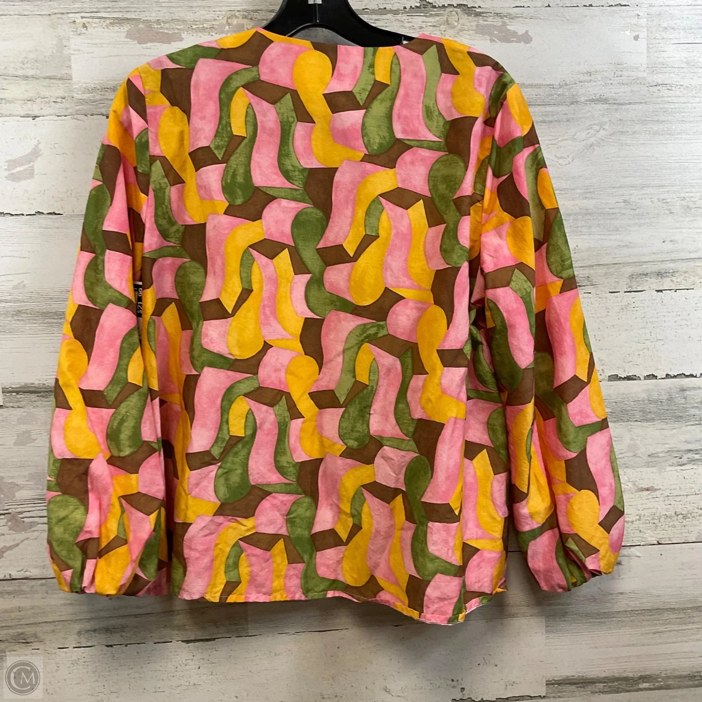 Blouse 3/4 Sleeve By J Mclaughlin In Pink, Size: L