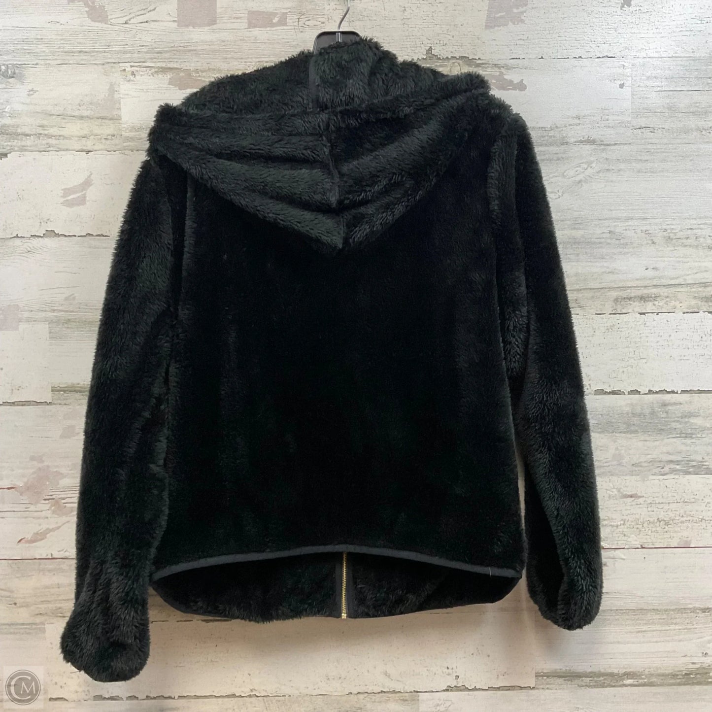 Jacket Faux Fur & Sherpa By Lilly Pulitzer In Black, Size: L