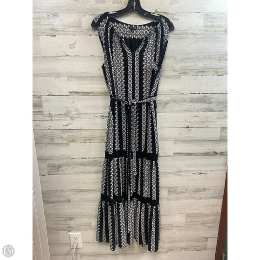Dress Casual Maxi By Talbots In Black, Size: M