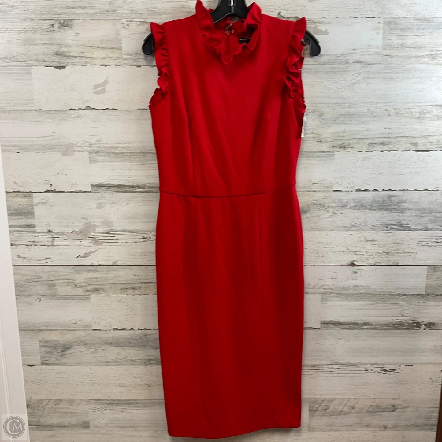 Dress Work By Maggy London In Red, Size: S