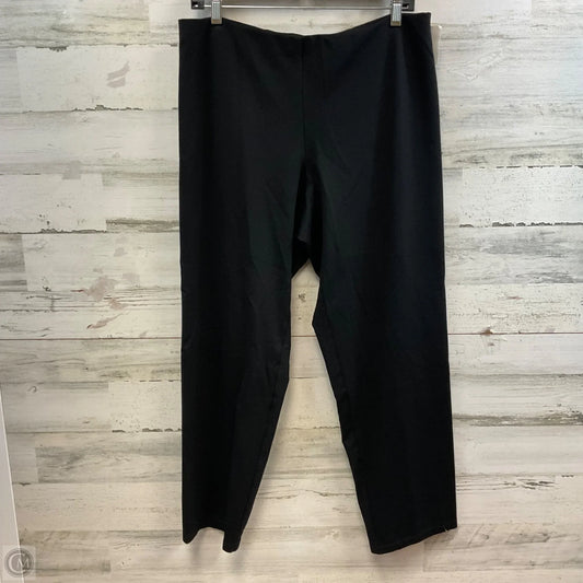 Pants Dress By Eileen Fisher In Black, Size: L