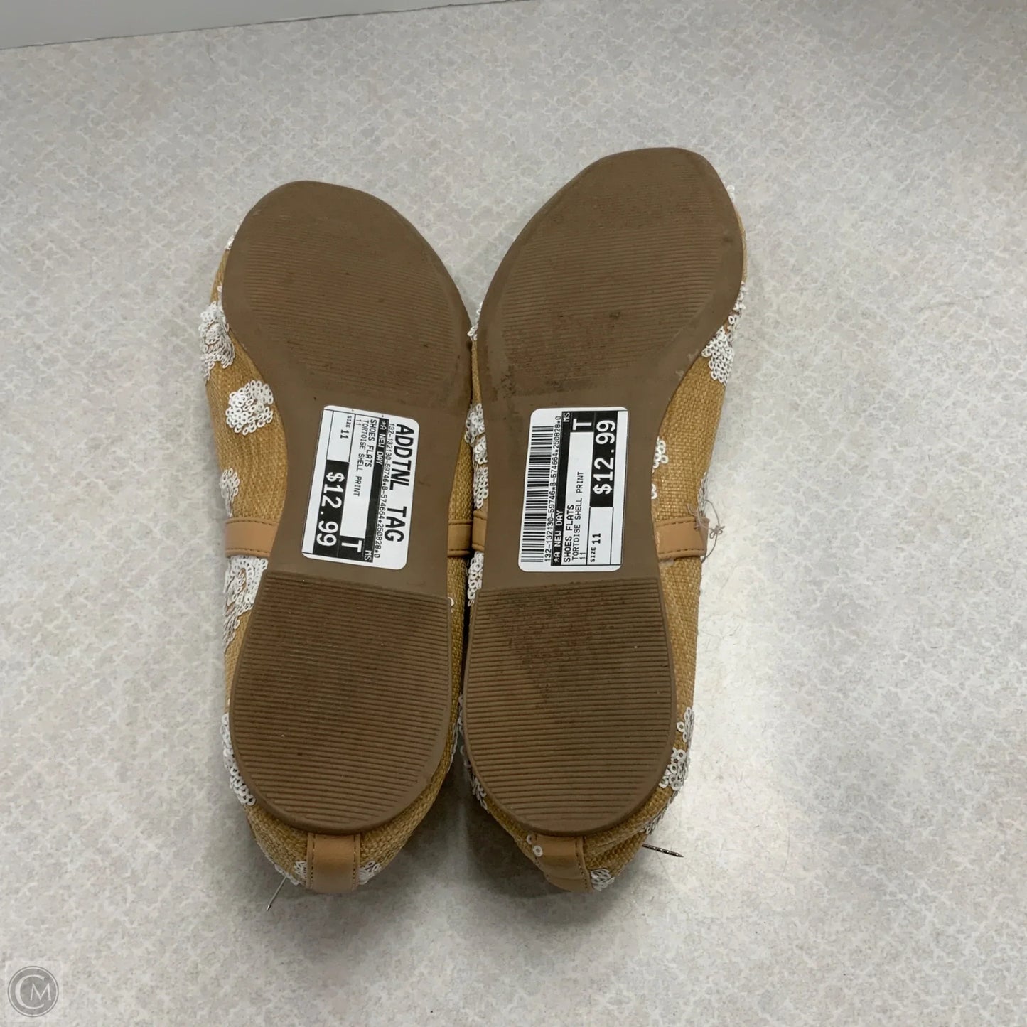 Shoes Flats By A New Day In Tan, Size: 11