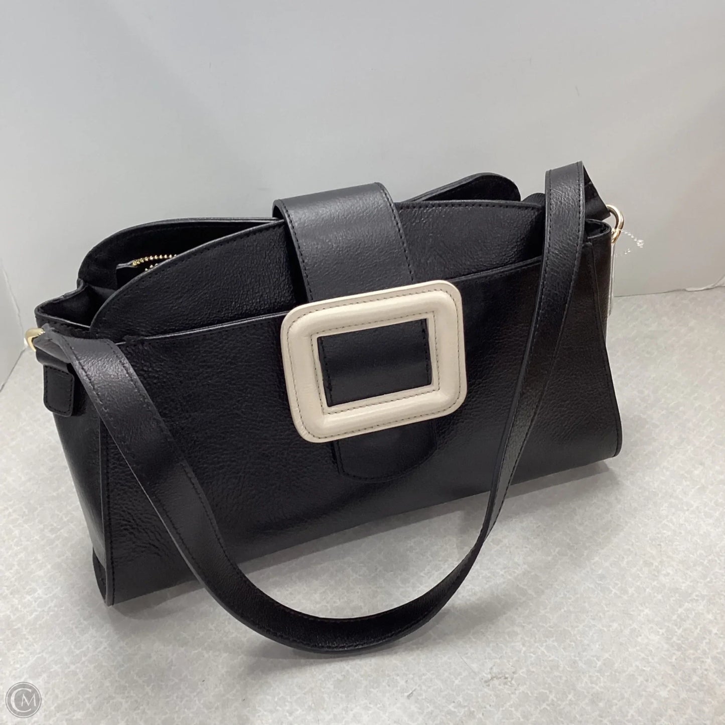 Handbag Leather By Divina Firenze, Size: Large