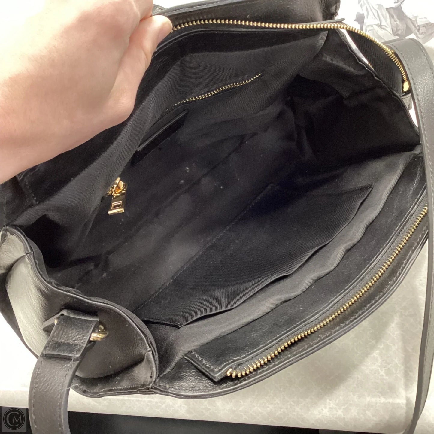 Handbag Leather By Divina Firenze, Size: Large