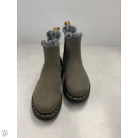 Boots Ankle Flats By Dr Martens In Taupe, Size: 6