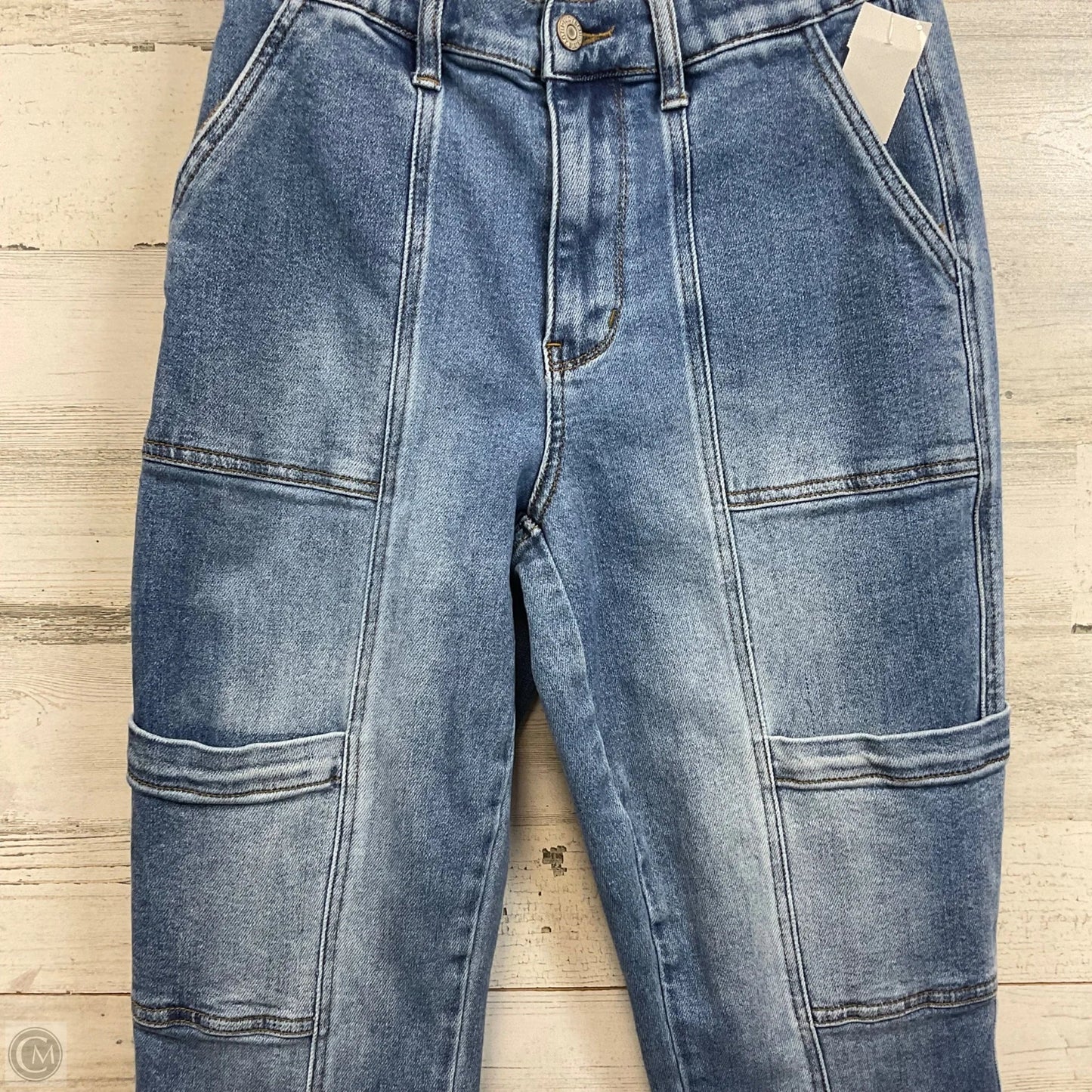 Jeans Skinny By Judy Blue In Blue Denim, Size: 2