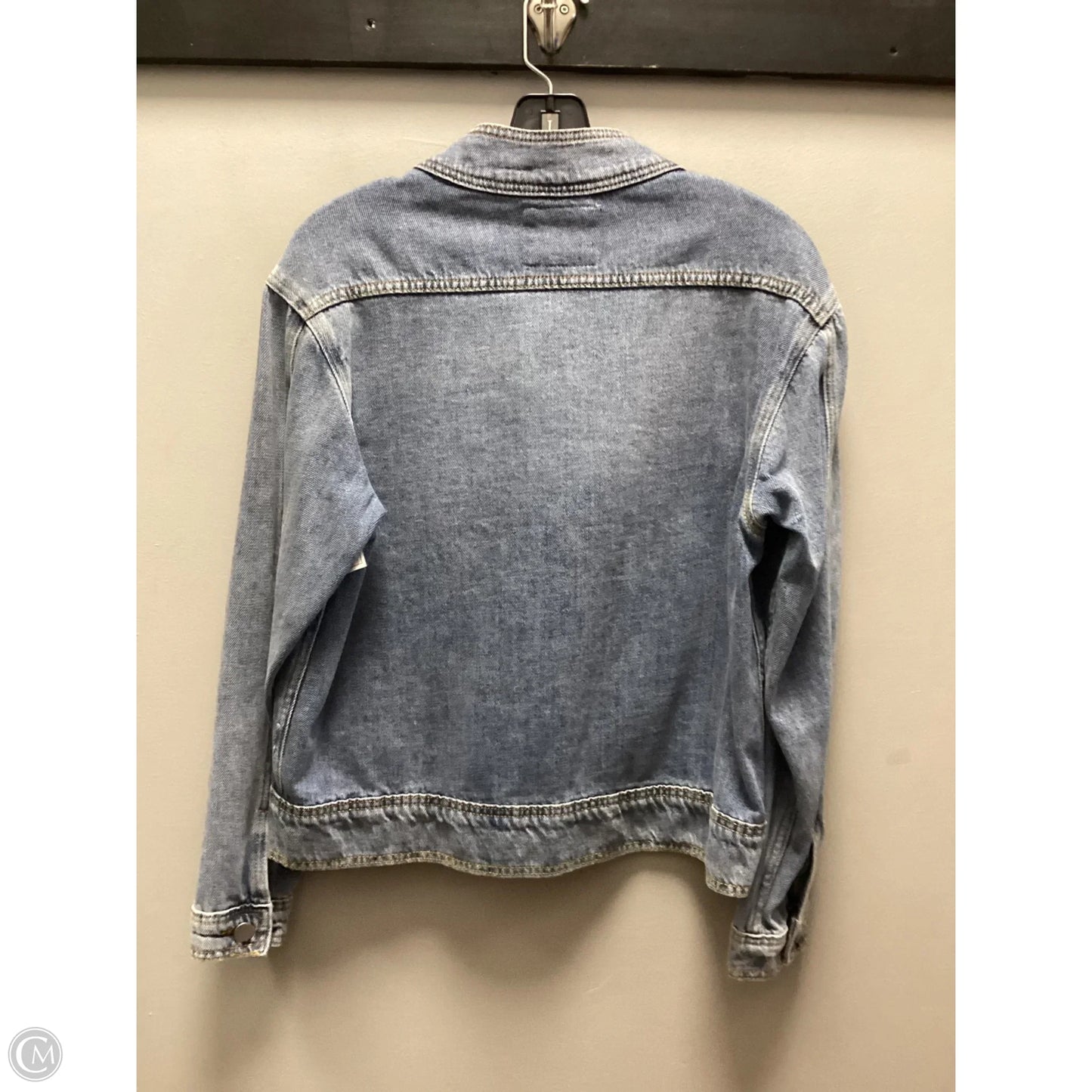 Jacket Denim By Zyia In Blue Denim, Size: S