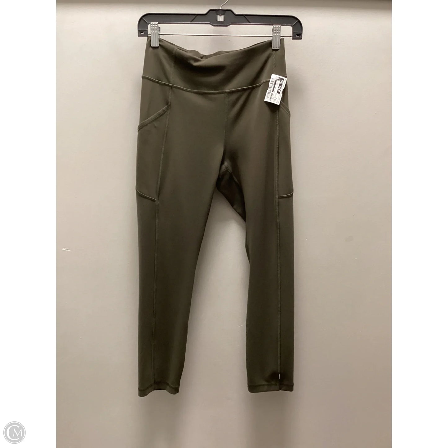 Athletic Leggings By Lululemon In Green, Size: M