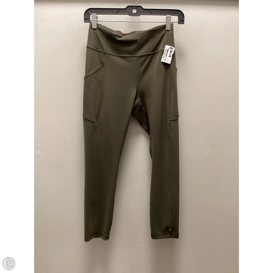 Athletic Leggings By Lululemon In Green, Size: M