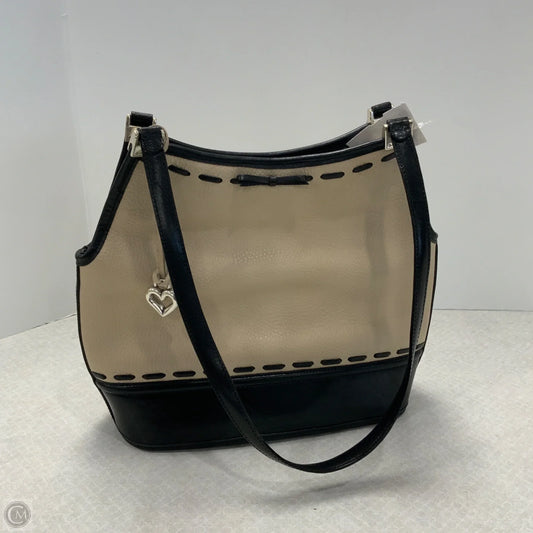 Handbag Leather By Brighton, Size: Medium