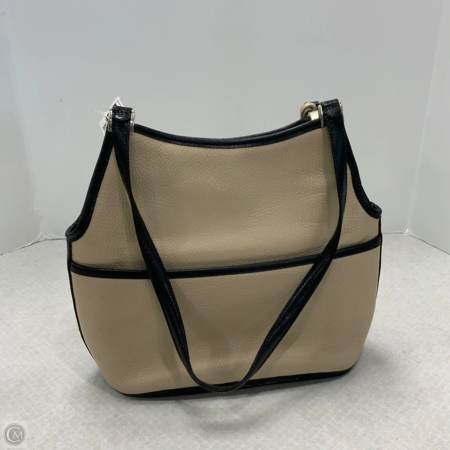 Handbag Leather By Brighton, Size: Medium