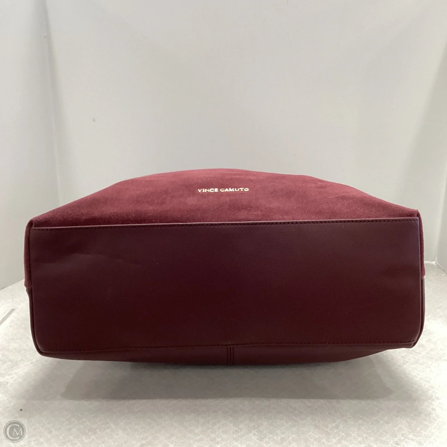 Handbag Leather By Vince Camuto, Size: Large