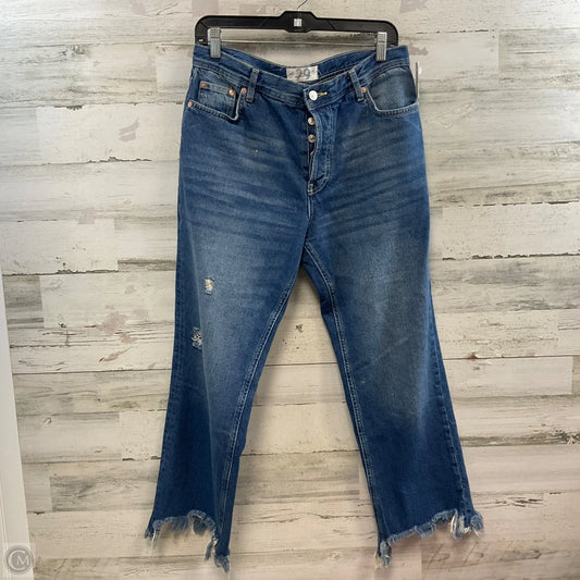 Jeans Straight By We The Free In Blue Denim, Size: 8