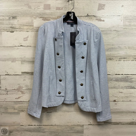 Jacket Other By Tommy Hilfiger In Blue & White, Size: M