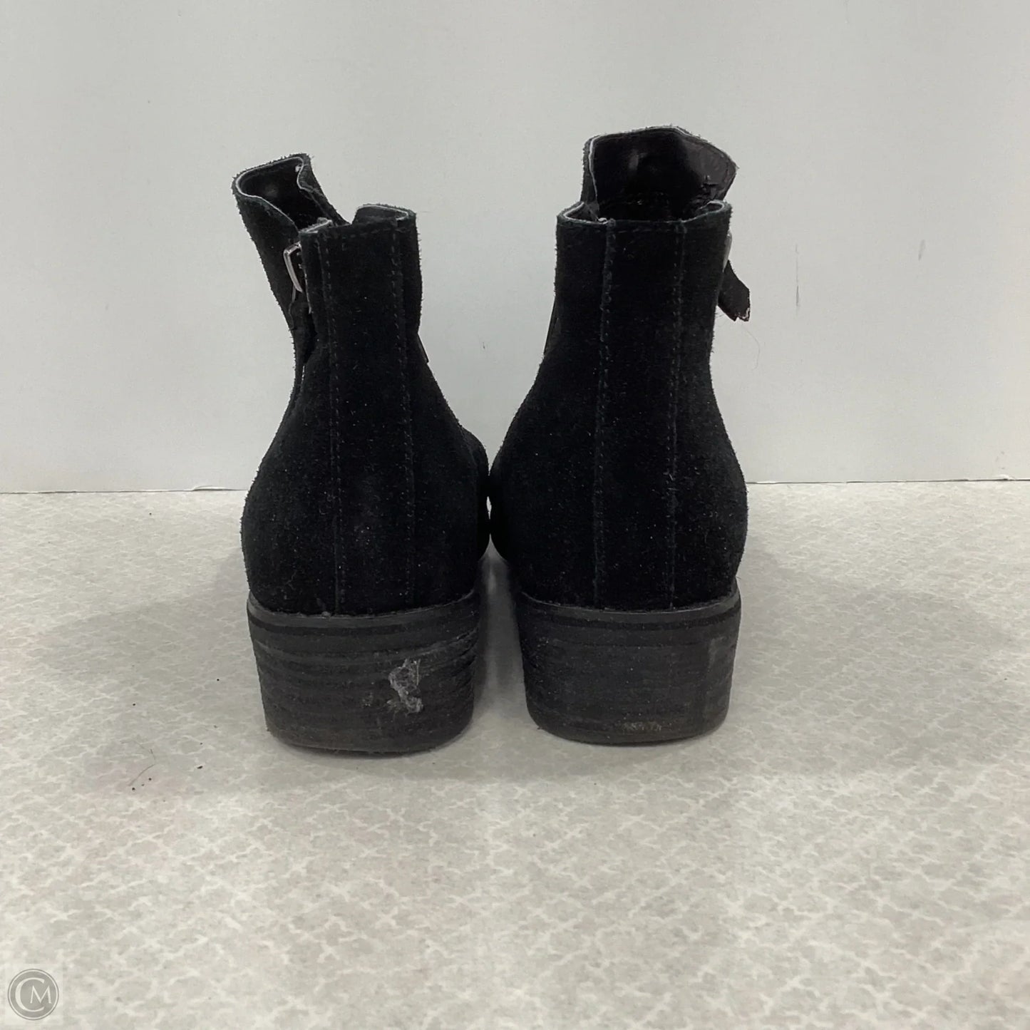 Boots Ankle Flats By Blondo In Black, Size: 7