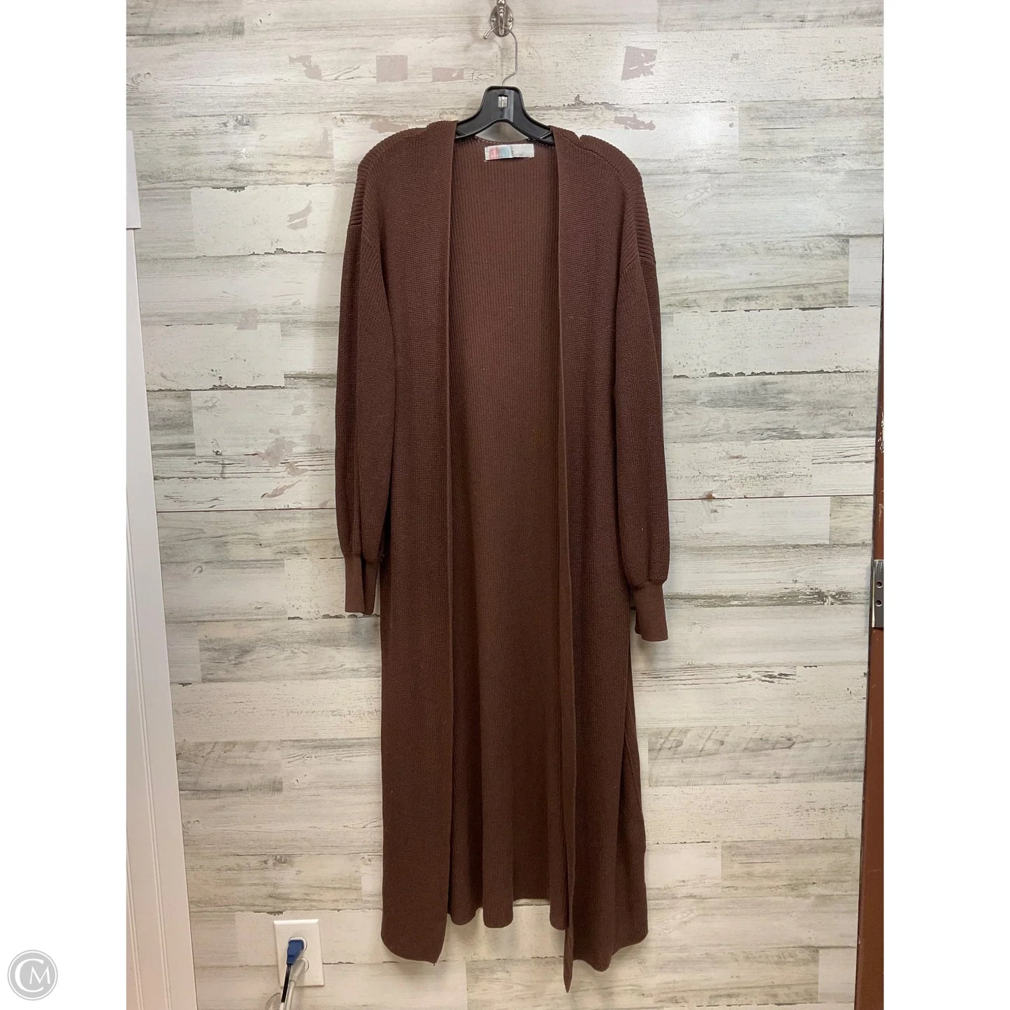 Sweater Cardigan By Free People In Brown, Size: Xl