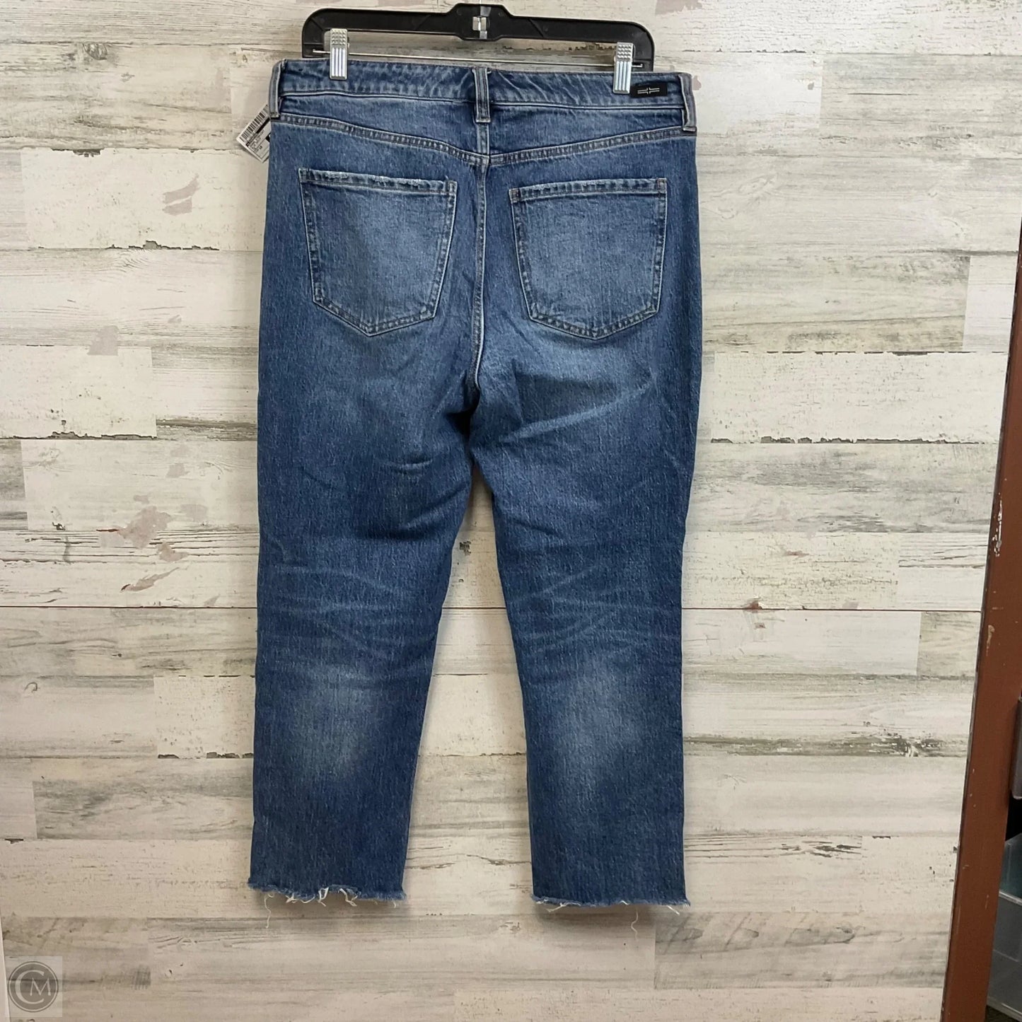 Jeans Straight By Liverpool In Blue Denim, Size: 10