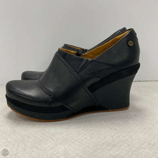 Shoes Heels Block By Mozo In Black, Size: 10.5
