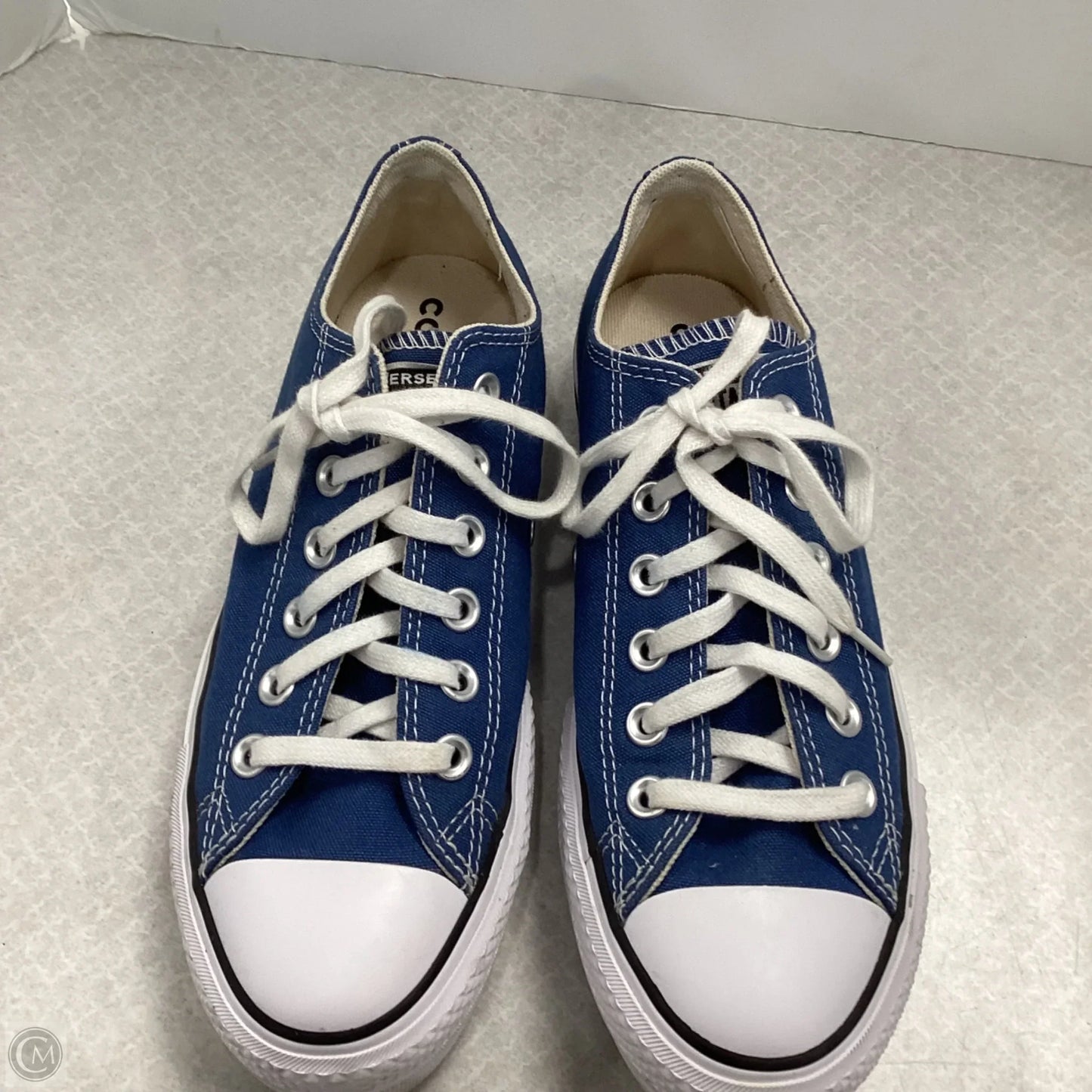 Shoes Athletic By Converse In Blue, Size: 7