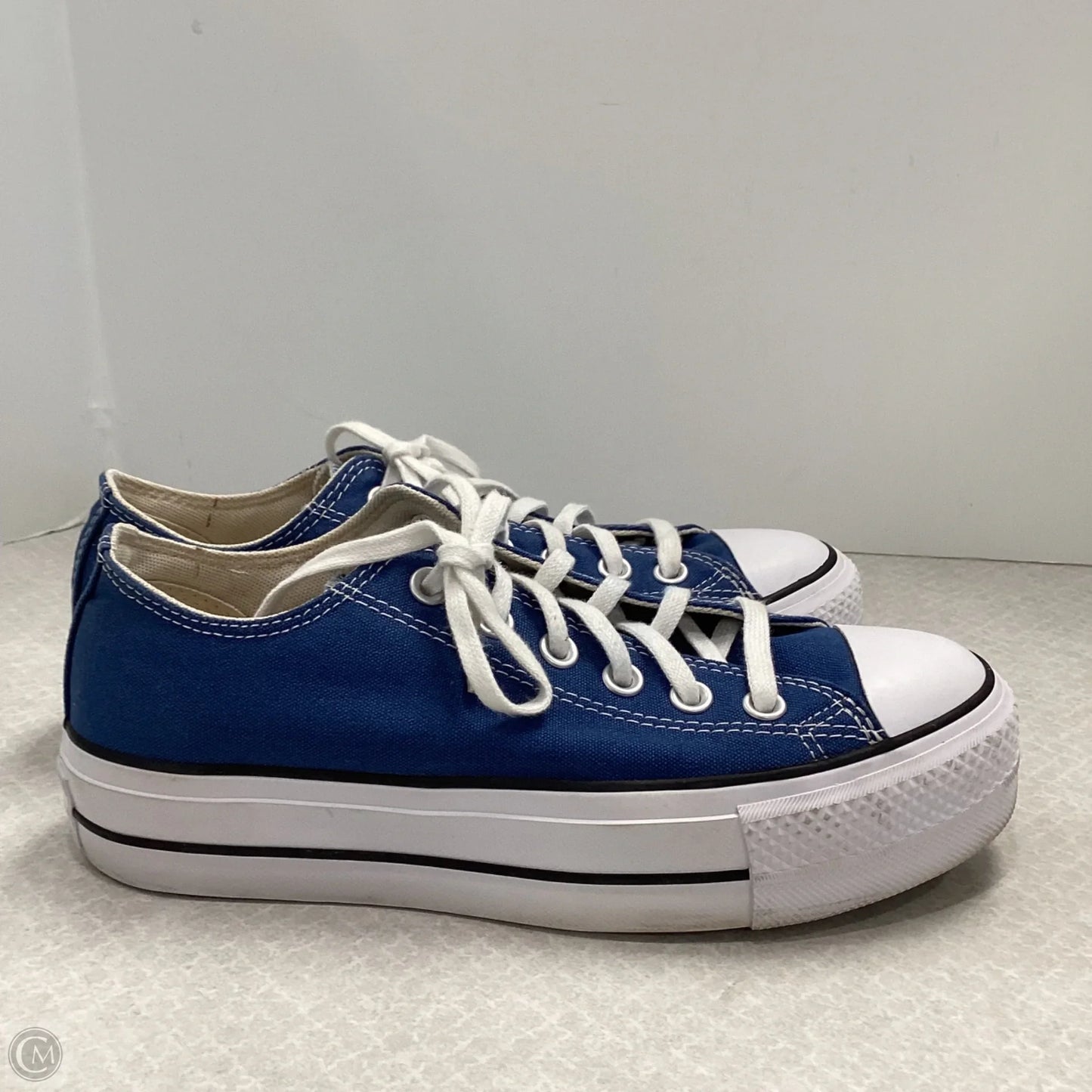 Shoes Athletic By Converse In Blue, Size: 7