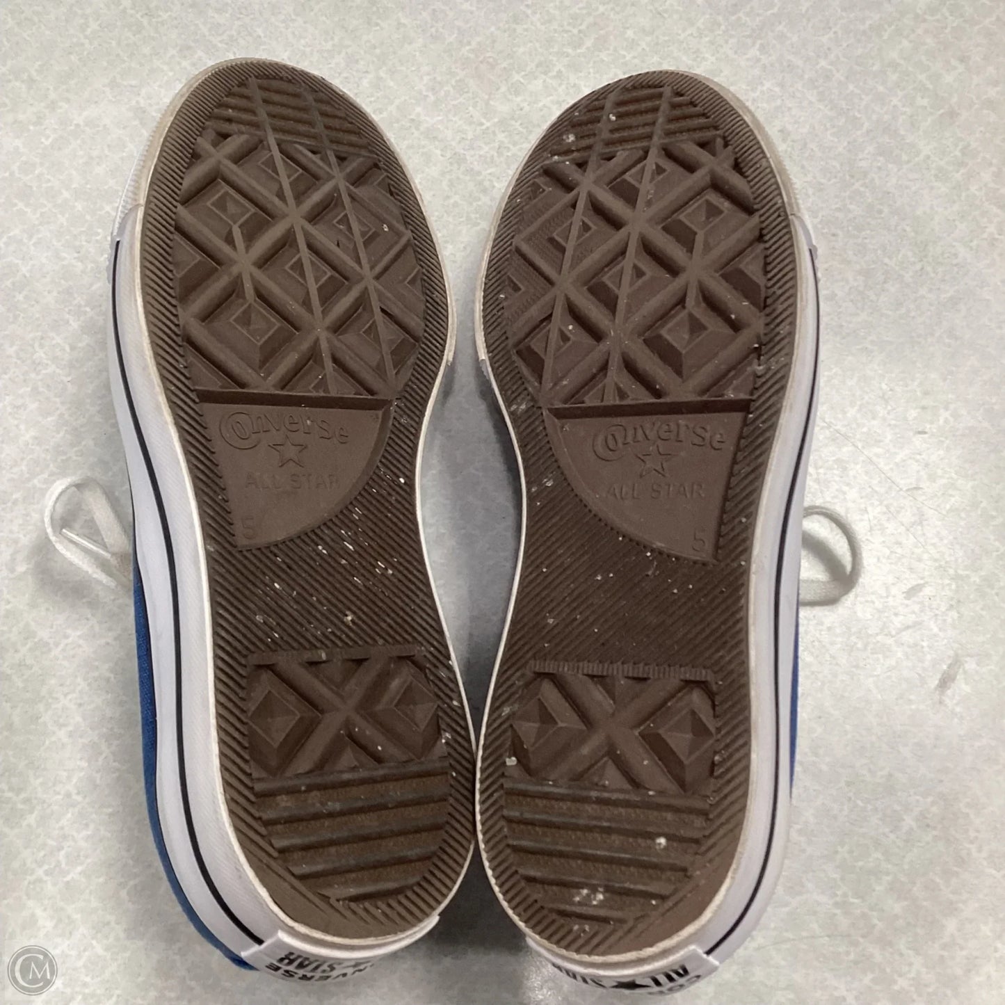 Shoes Athletic By Converse In Blue, Size: 7