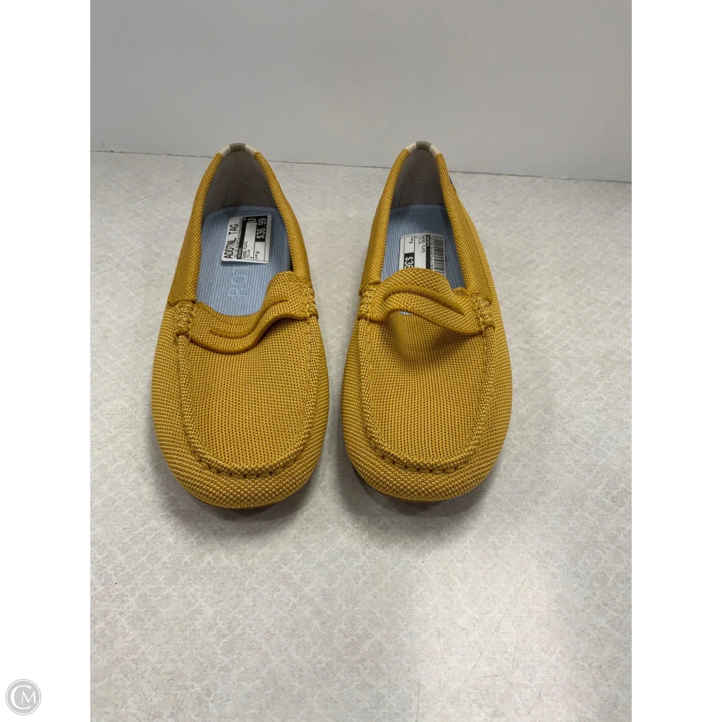 Shoes Flats By Rothys In Yellow, Size: 8