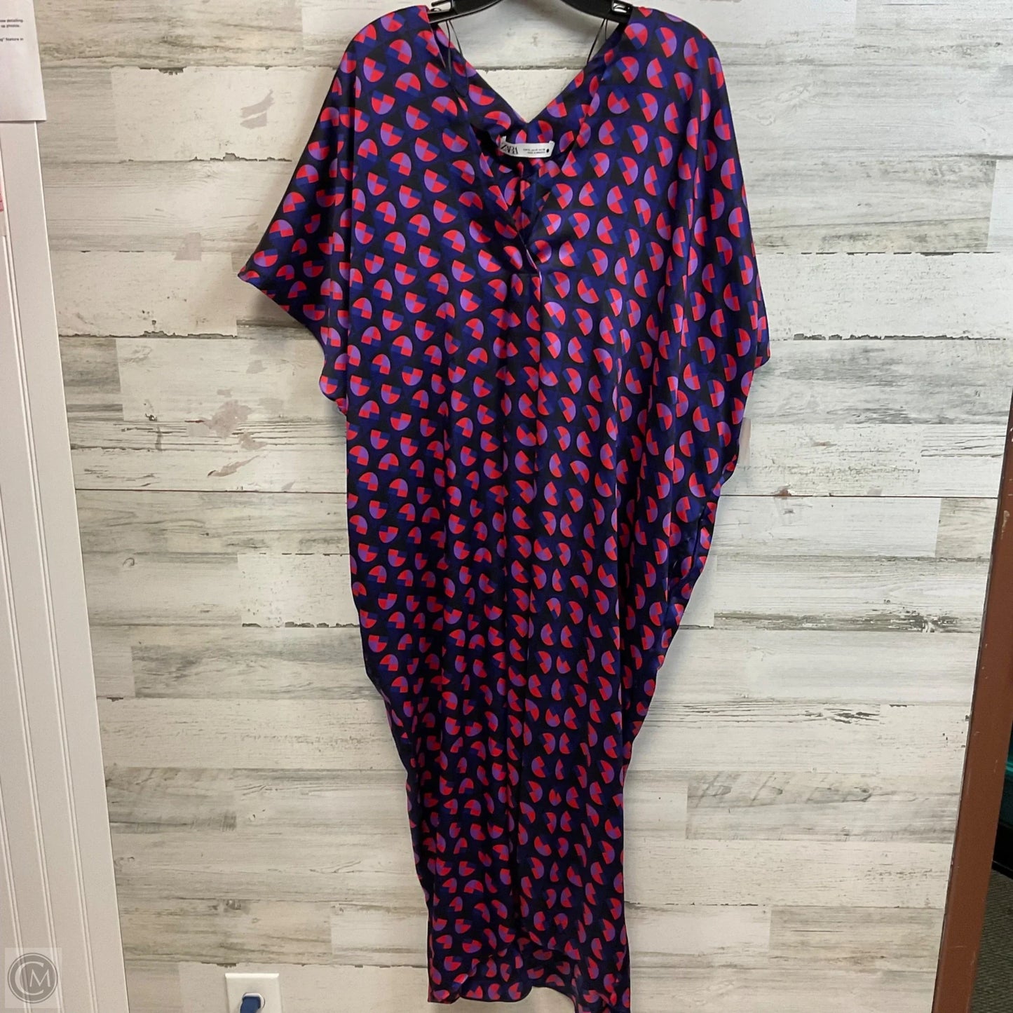 Dress Casual Maxi By Zara In Blue, Size: Xl