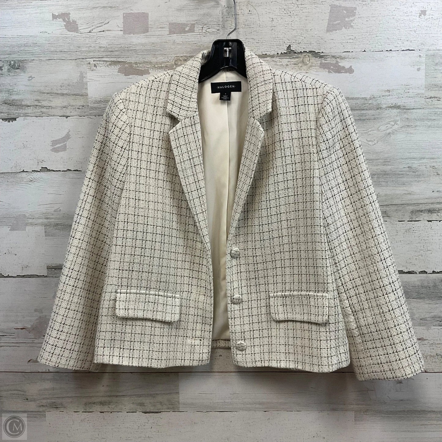Blazer By Halogen In Cream, Size: S