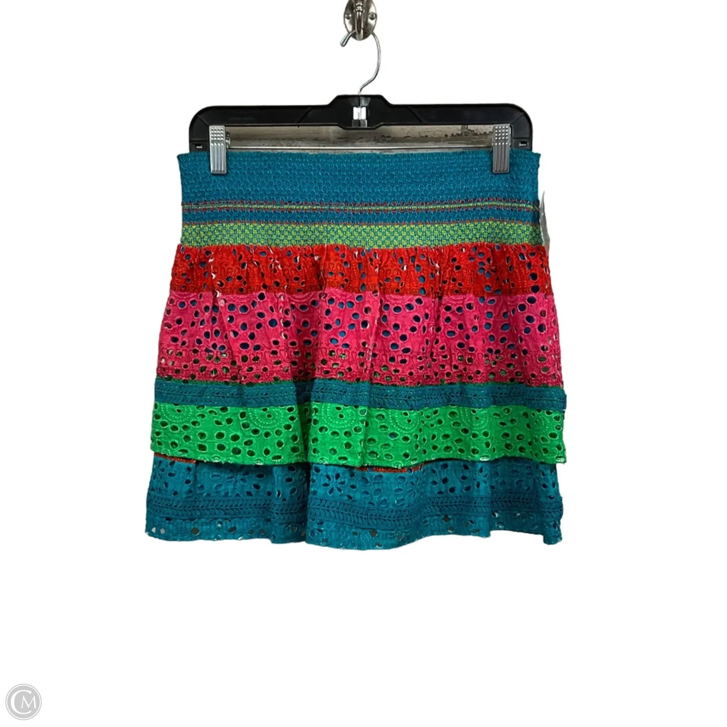 Skirt Designer By Alice + Olivia In Blue, Size: L
