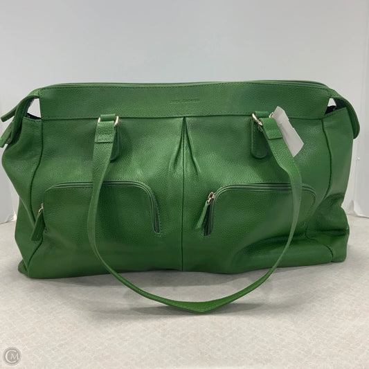 Handbag Leather By Jack Georges, Size: Large