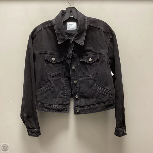 Jacket Denim By Old Navy In Black Denim, Size: M