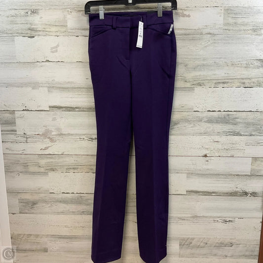 Pants Dress By White House Black Market In Purple, Size: 0