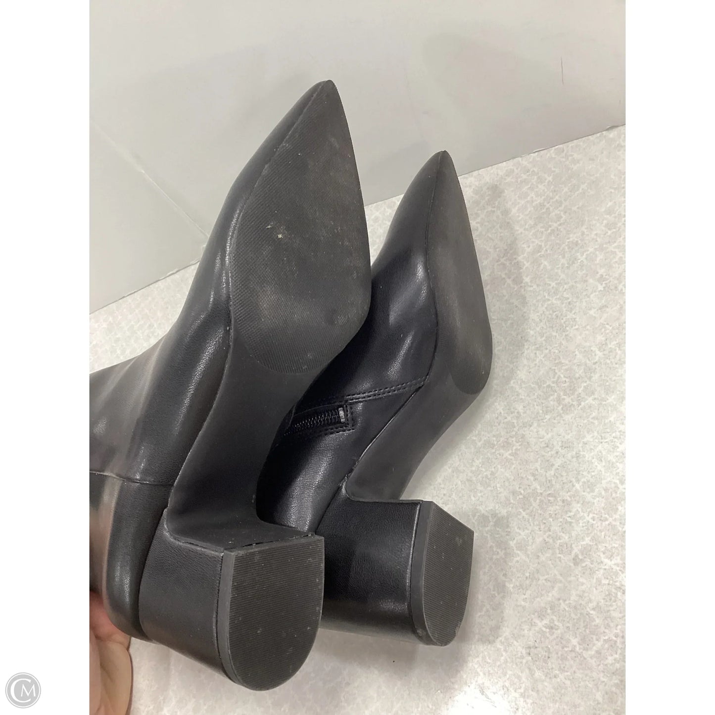 Boots Ankle Heels By Bp In Black, Size: 7